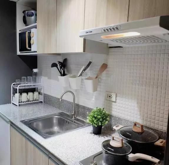 White Nordic Fully Furnished Studio At Inspiria