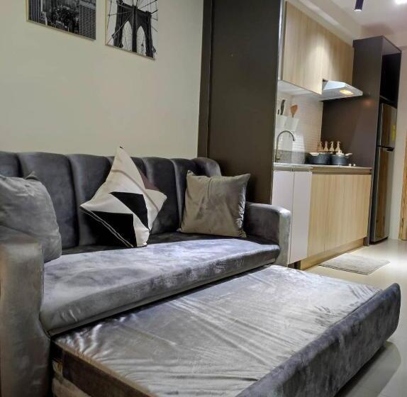 White Nordic Fully Furnished Studio At Inspiria