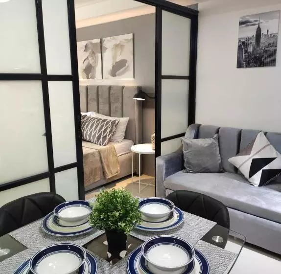 White Nordic Fully Furnished Studio At Inspiria