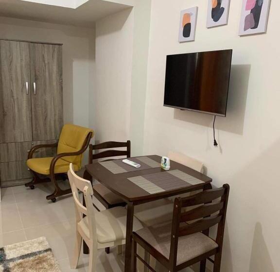 White Nordic Fully Furnished Studio At Inspiria