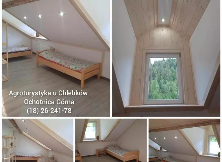 ホテル Agroturystyka U Chlebków