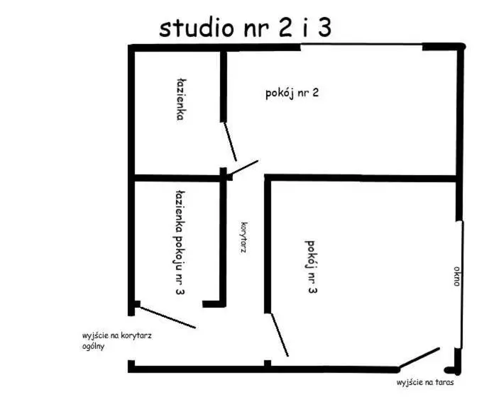 ベッドアンドブレックファースト Willa Biały Domek