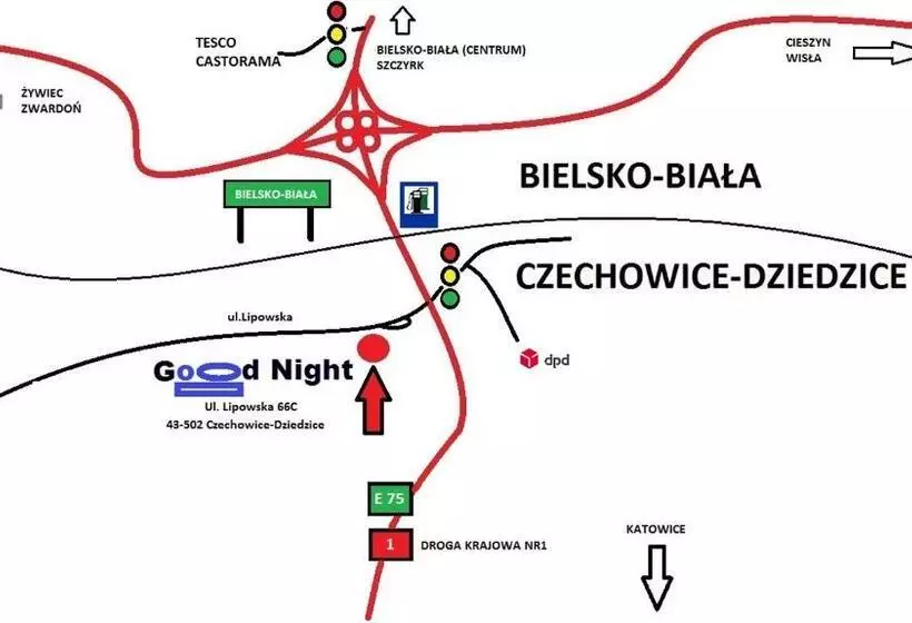 Good Night Noclegi I Strefa Relaksu Dla Dorosłych