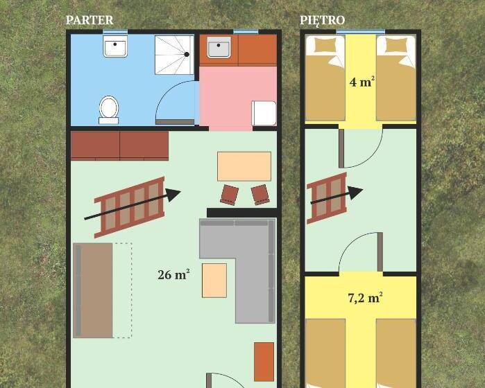 리조트 Centrum Trzy Jeziora Wieleń
