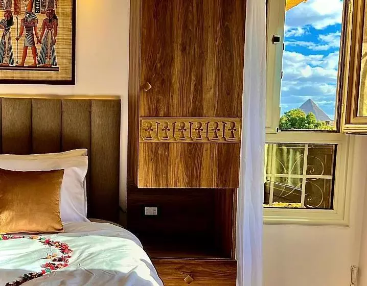 تختخواب و صبحانه New Museum Guest House, Pyramids View