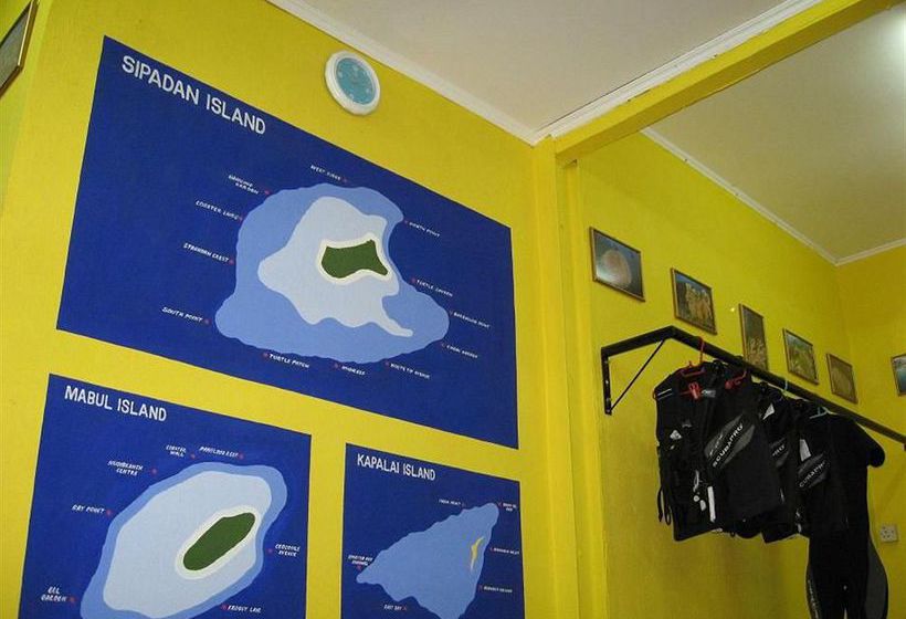 הוסטל Borneo Global Sipadan Backpackers & Dive Centre