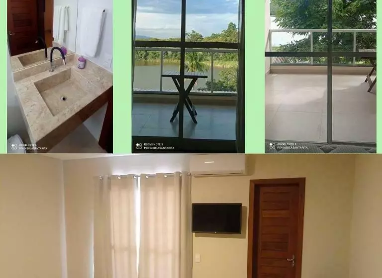 Retkeilymaja Pousada Peninsula Santa Rita