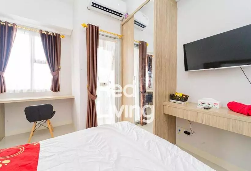 Hotelli Redliving Apartemen Transpark Juanda   Icha Rooms Tower Jade With Netflix