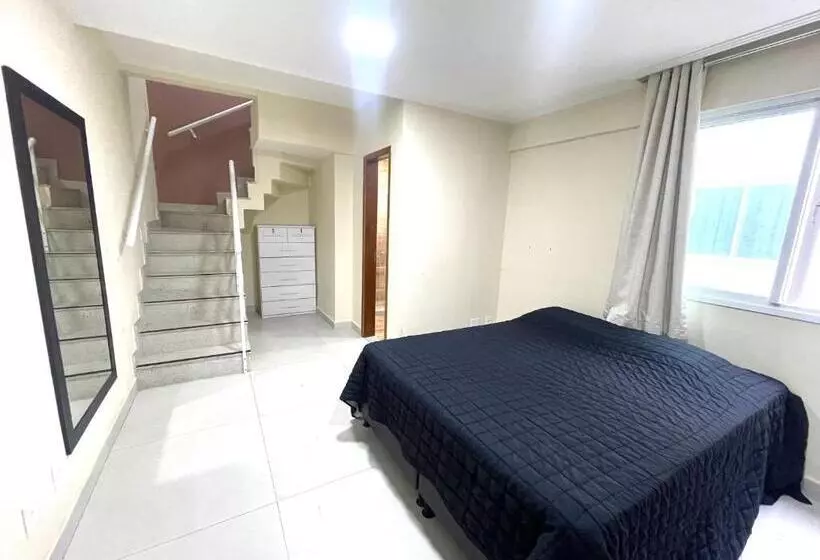 هتل Cobertura Luxo Com Jacuzzi Orla Praia Grande