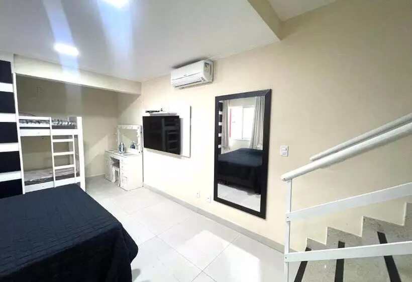 هتل Cobertura Luxo Com Jacuzzi Orla Praia Grande