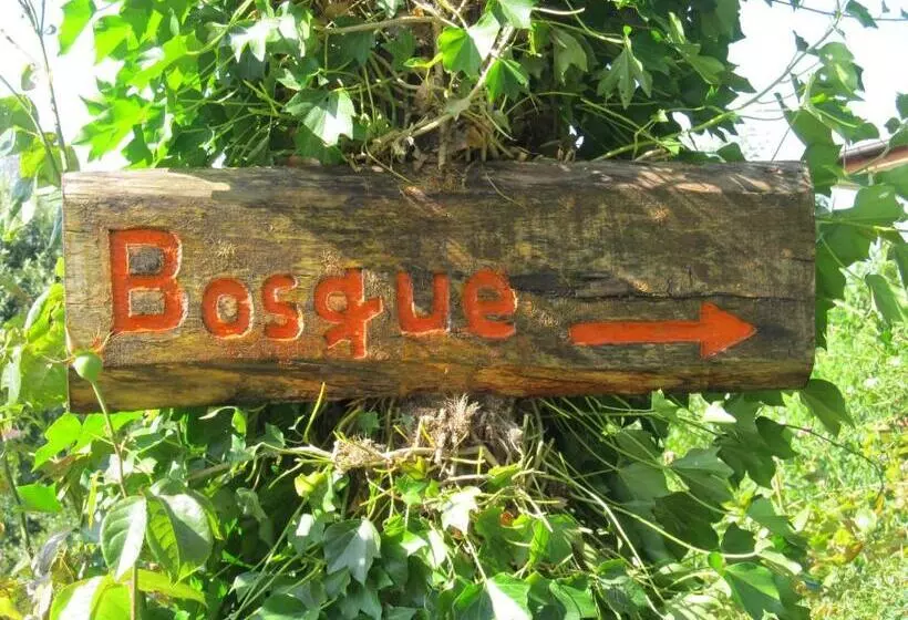 ペンション Ecohostal Huellas Del Bosque