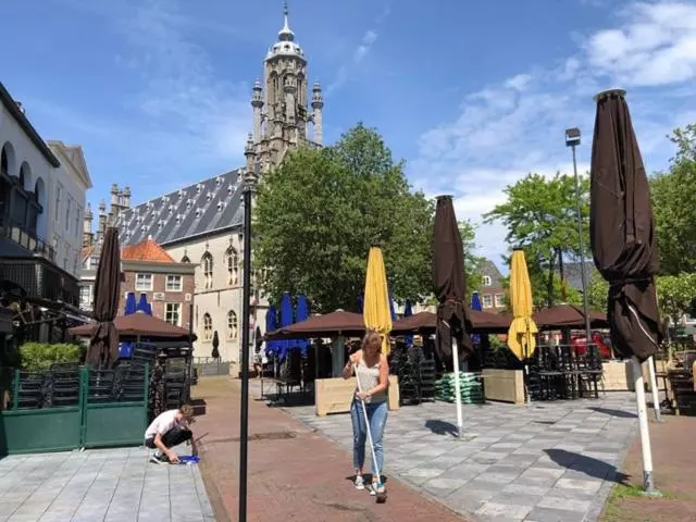 ペンション Ruime Studio  In De Drie Koningen  In Hartje Middelburg