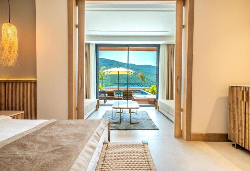 בית מלון כפרי La Blanche Island Bodrum