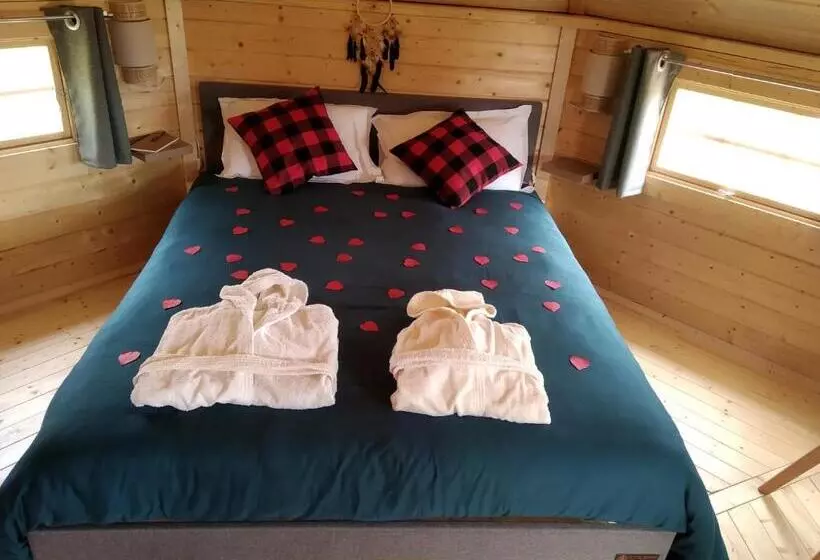 ベッドアンドブレックファースト Les Cabanes Du Grand Nord