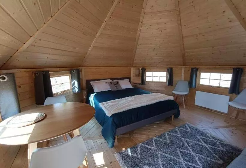 ベッドアンドブレックファースト Les Cabanes Du Grand Nord