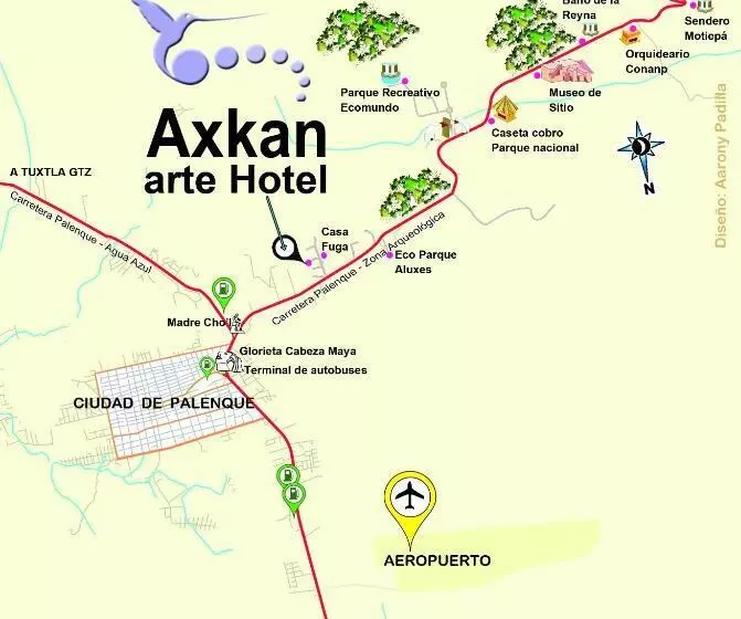 ホテル Axkan Palenque
