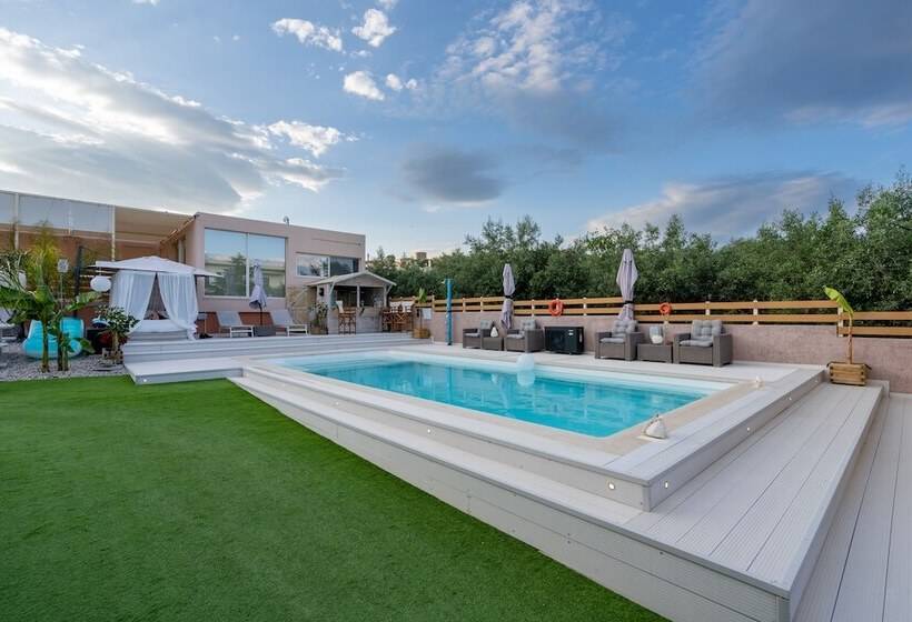 Pensjonat Modular Bungalows With Heated Pool Artemis Greece