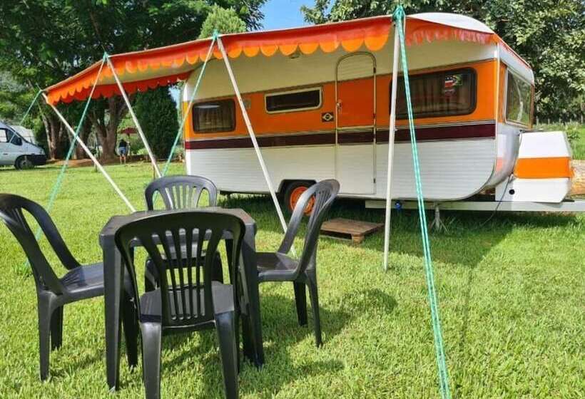 호텔 Camping Valle Das águas