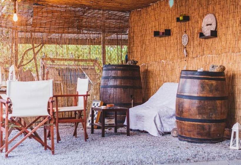 レジデンス Avdou Village House With Pool