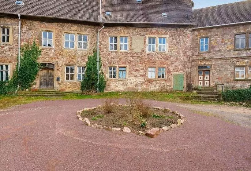 ホテル Apartment In Gerbstedt   Friedeburg With Terrace