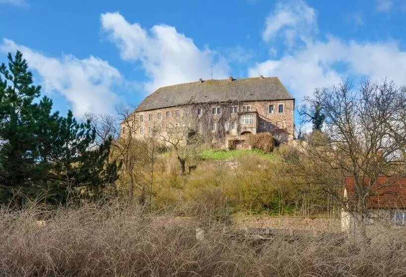 ホテル Apartment In Gerbstedt   Friedeburg With Terrace