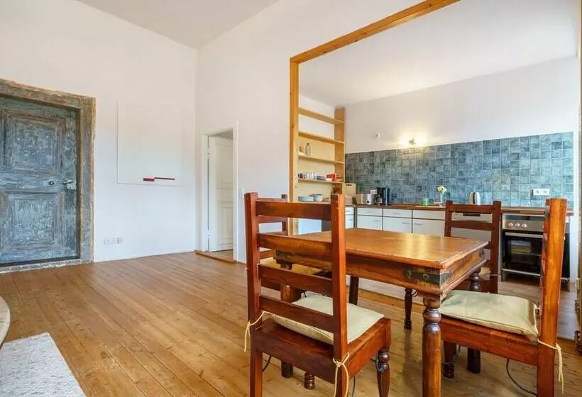 ホテル Apartment In Gerbstedt   Friedeburg With Terrace