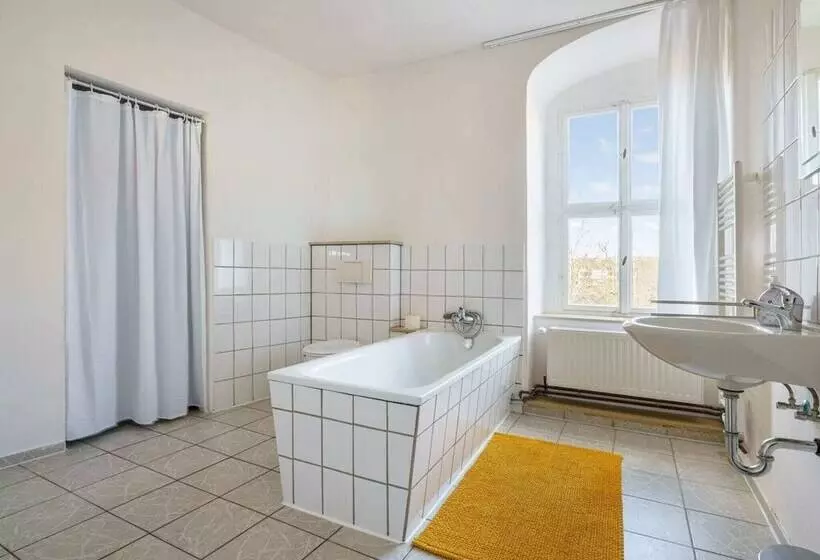 ホテル Apartment In Gerbstedt   Friedeburg With Terrace