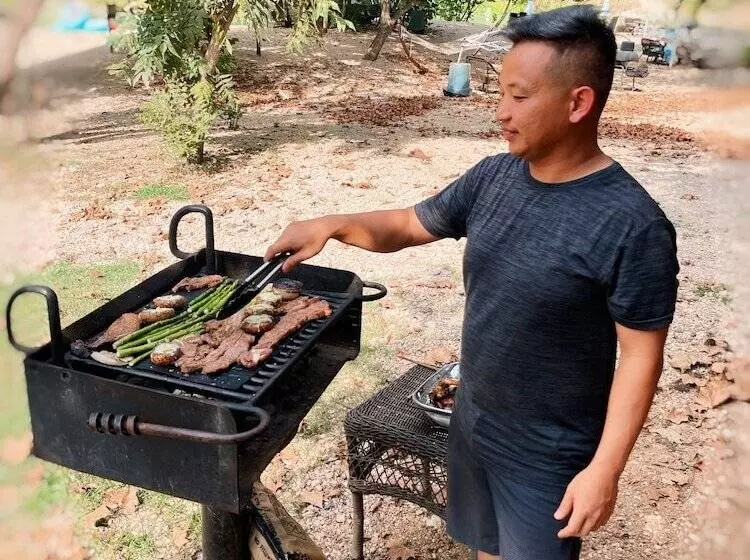 16 Blue River Camp   Glamping Cabin