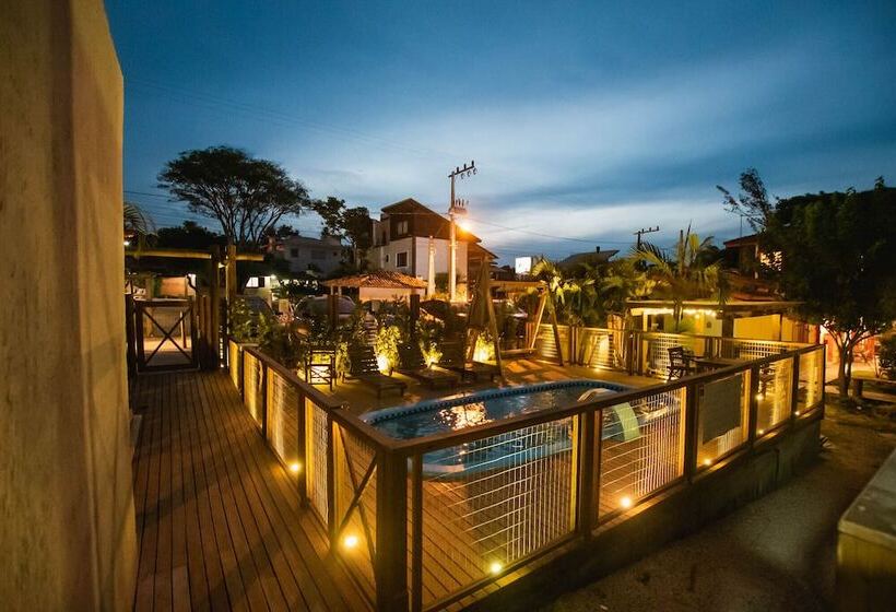 هتل Pousada Cacau Praia Do Rosa