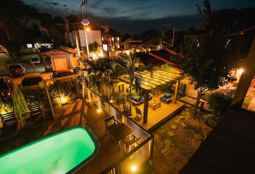 هتل Pousada Cacau Praia Do Rosa