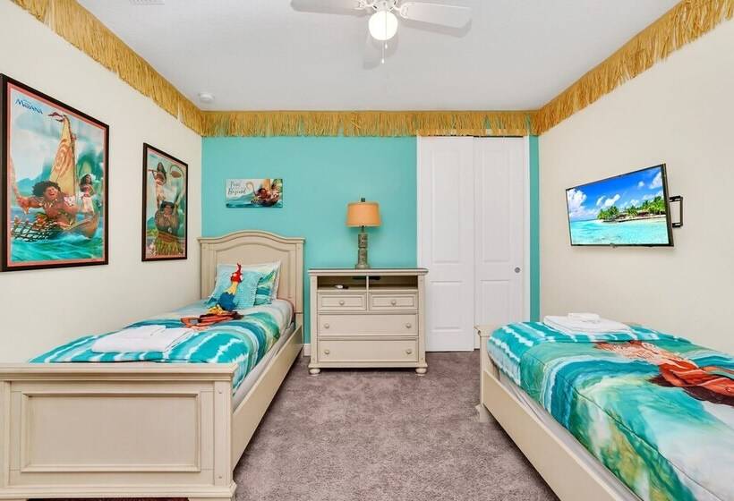 Fun And Stylish Family Villa In Encore Resort!