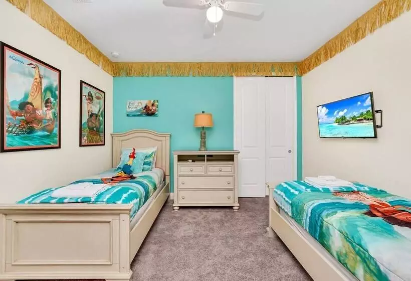 Fun And Stylish Family Villa In Encore Resort!