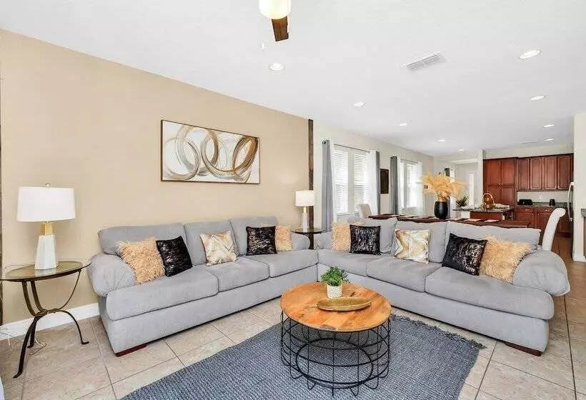 Fun And Stylish Family Villa In Encore Resort!