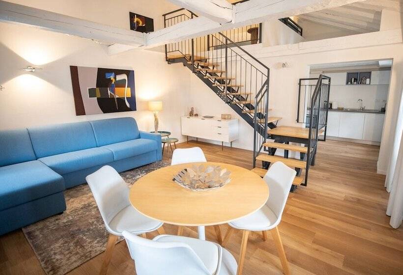 اقامتگاه Grand Hotel Duchi D Aosta Apartments