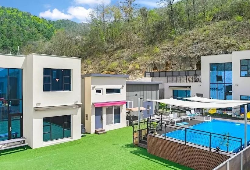 ペンション Gapyeong 204kids Poolvilla