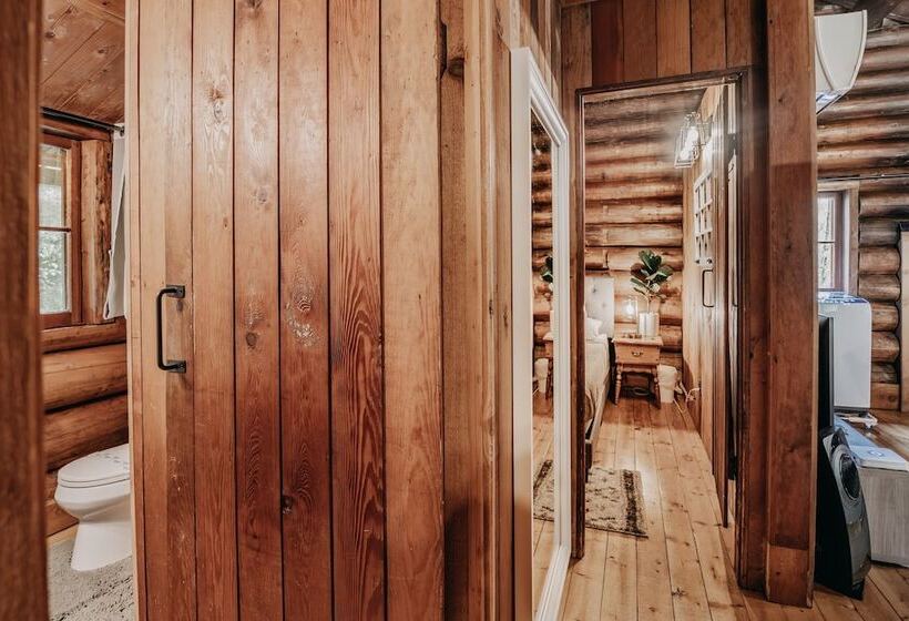 76gs   Genuine Log Cabin   Wi Fi   Pets Ok   Sleeps 4