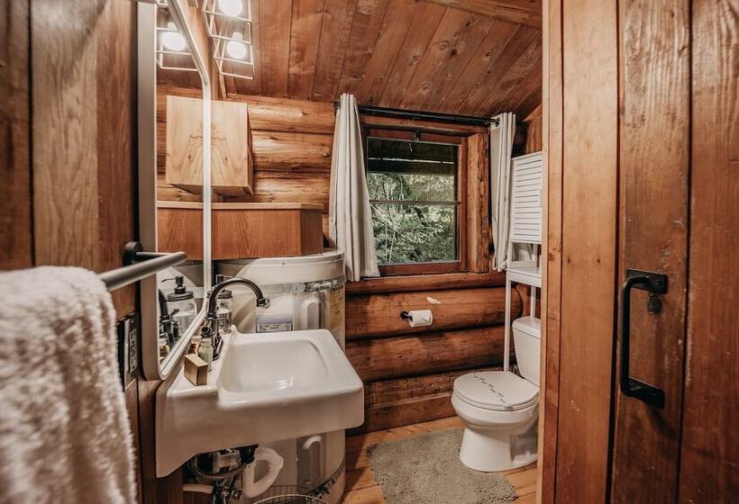 76gs   Genuine Log Cabin   Wi Fi   Pets Ok   Sleeps 4