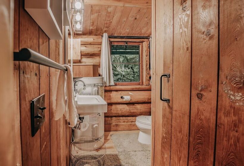 76gs   Genuine Log Cabin   Wi Fi   Pets Ok   Sleeps 4