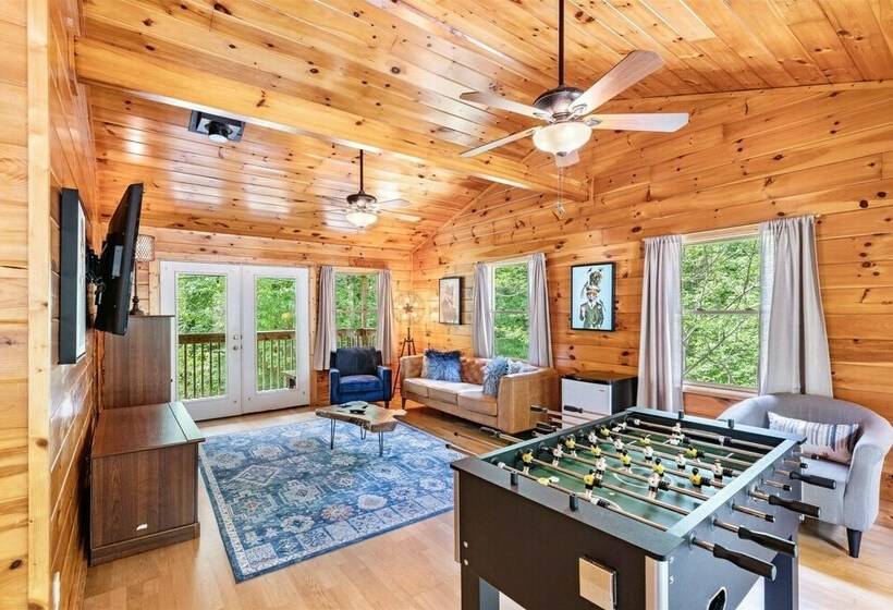 Private Golden Fox Cabin With Grill And Firepit By Redawning