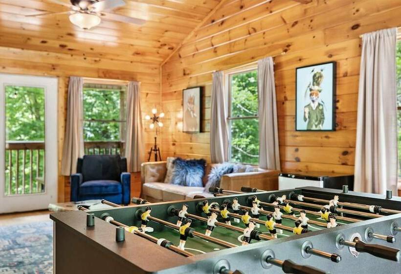 Private Golden Fox Cabin With Grill And Firepit By Redawning