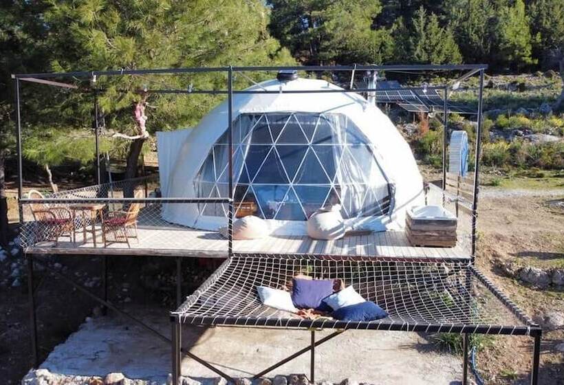 בית מלון כפרי Türkdomes Glamping