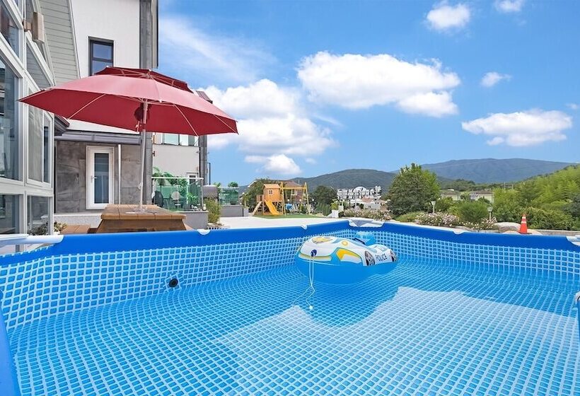 פנסיון Gyeongju Cheongun28 Kids Poolvilla
