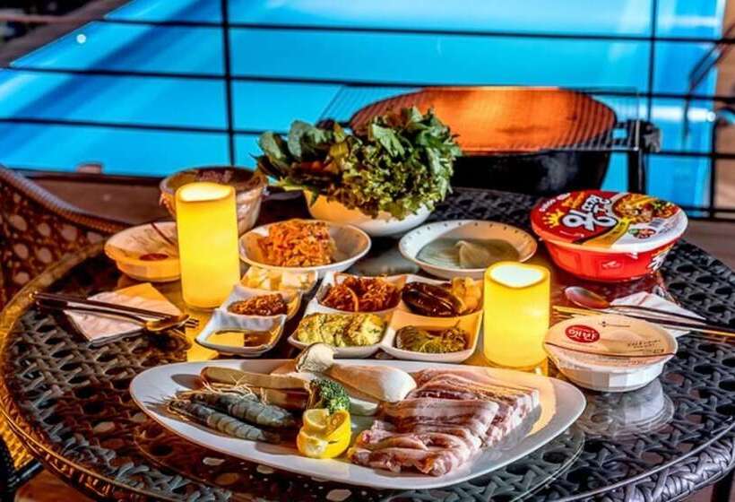 פנסיון Gapyeong Bobo Pool Villa