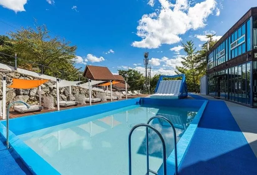 ペンション Gapyeong Santa Maria Dog Friendly Privat