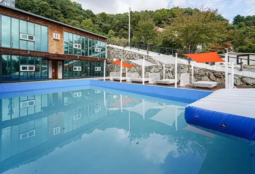 ペンション Gapyeong Santa Maria Dog Friendly Privat