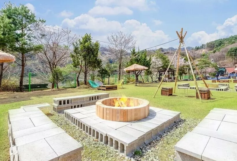 ペンション Gapyeong Santa Maria Dog Friendly Privat