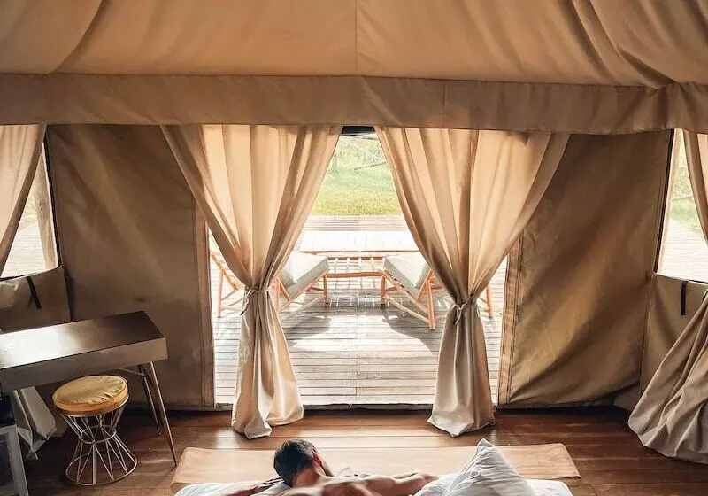 Hotelli Terme Di Vulci Glamping & Spa