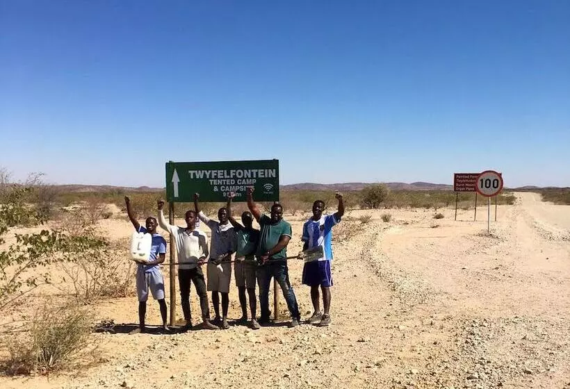 هاستل Twyfelfontein Tented Camp