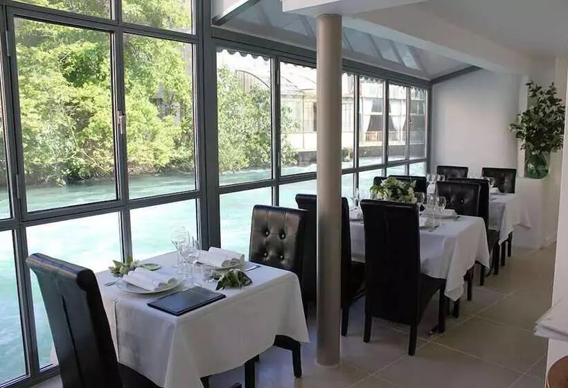 בית מלון כפרי Restaurant Du Parc En Bord De Rivière