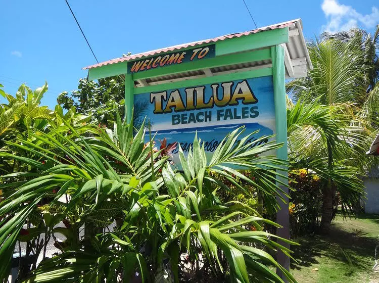هتل Tailua Beach Fale